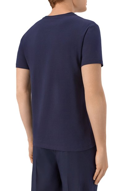 Хлопковая футболка TRUSSARDI, арт. G0228000123N, фото 4