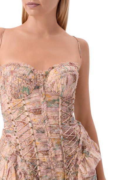 Шелковое платье ZIMMERMANN, арт. 6494DC261, фото 4