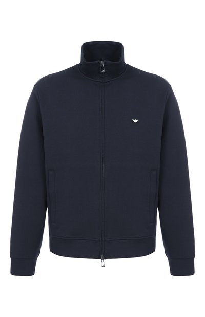 Мужской хлопковая толстовка EMPORIO ARMANI, арт. EM004536/AF10013