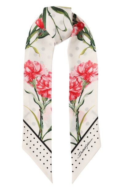 Шелковый шарф-твилли DOLCE & GABBANA, арт. FS215A/GDAWY, фото 1