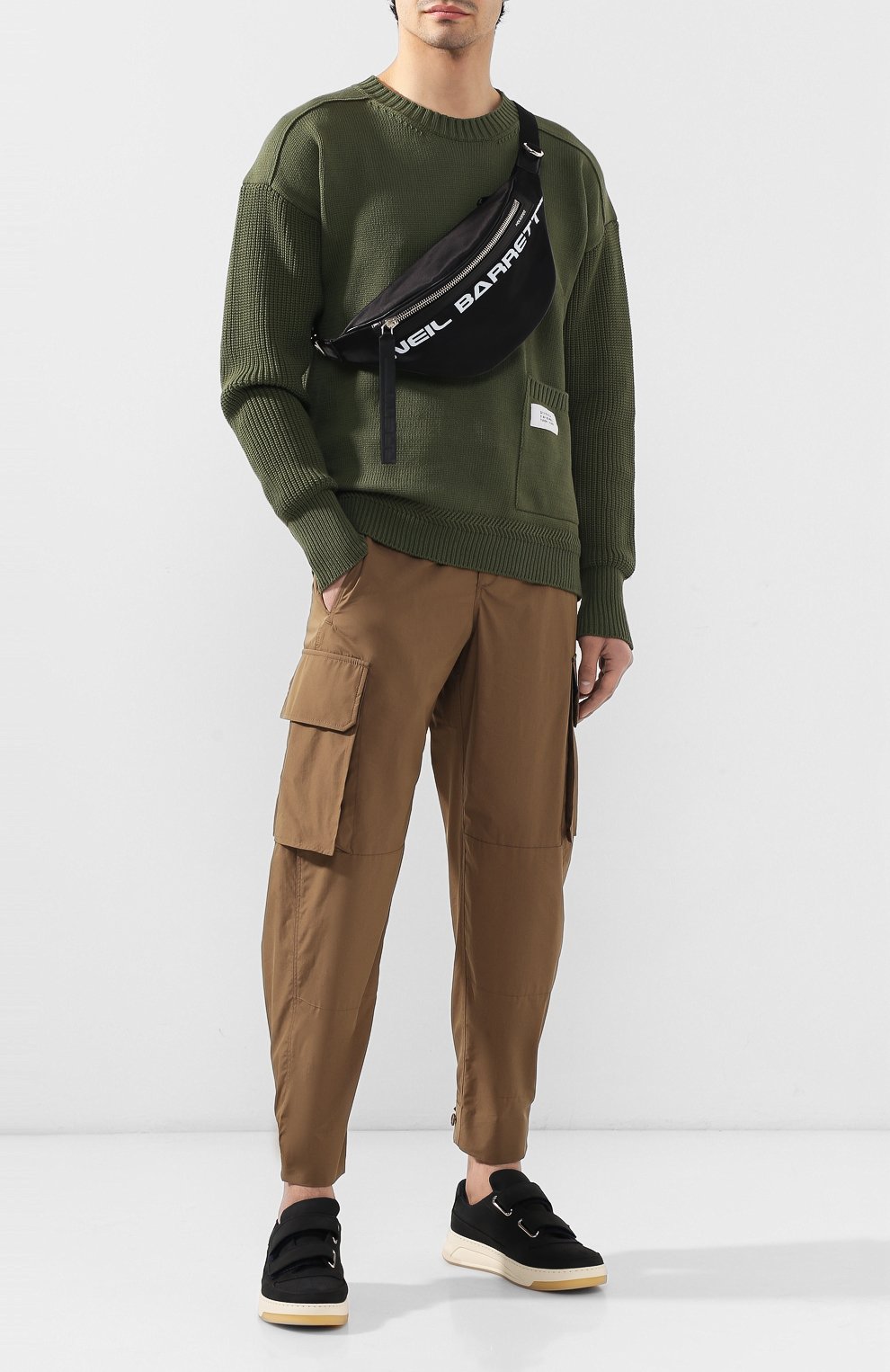 Текстильная поясная сумка NEIL BARRETT, арт. BB0211 L9121, фото 2