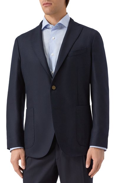 Шерстяной пиджак BOGLIOLI, арт. N1302E/FA0051, фото 4