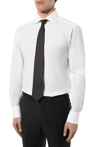 Хлопковая сорочка ZEGNA, арт. 604100A6/9MS0BA, фото 3