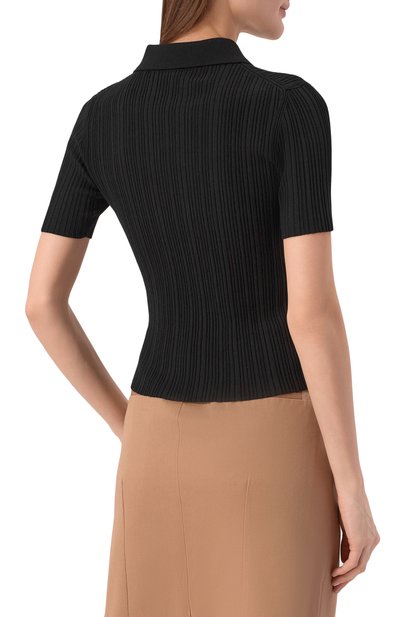 Поло из вискозы HUGO, арт. 50557771, фото 4