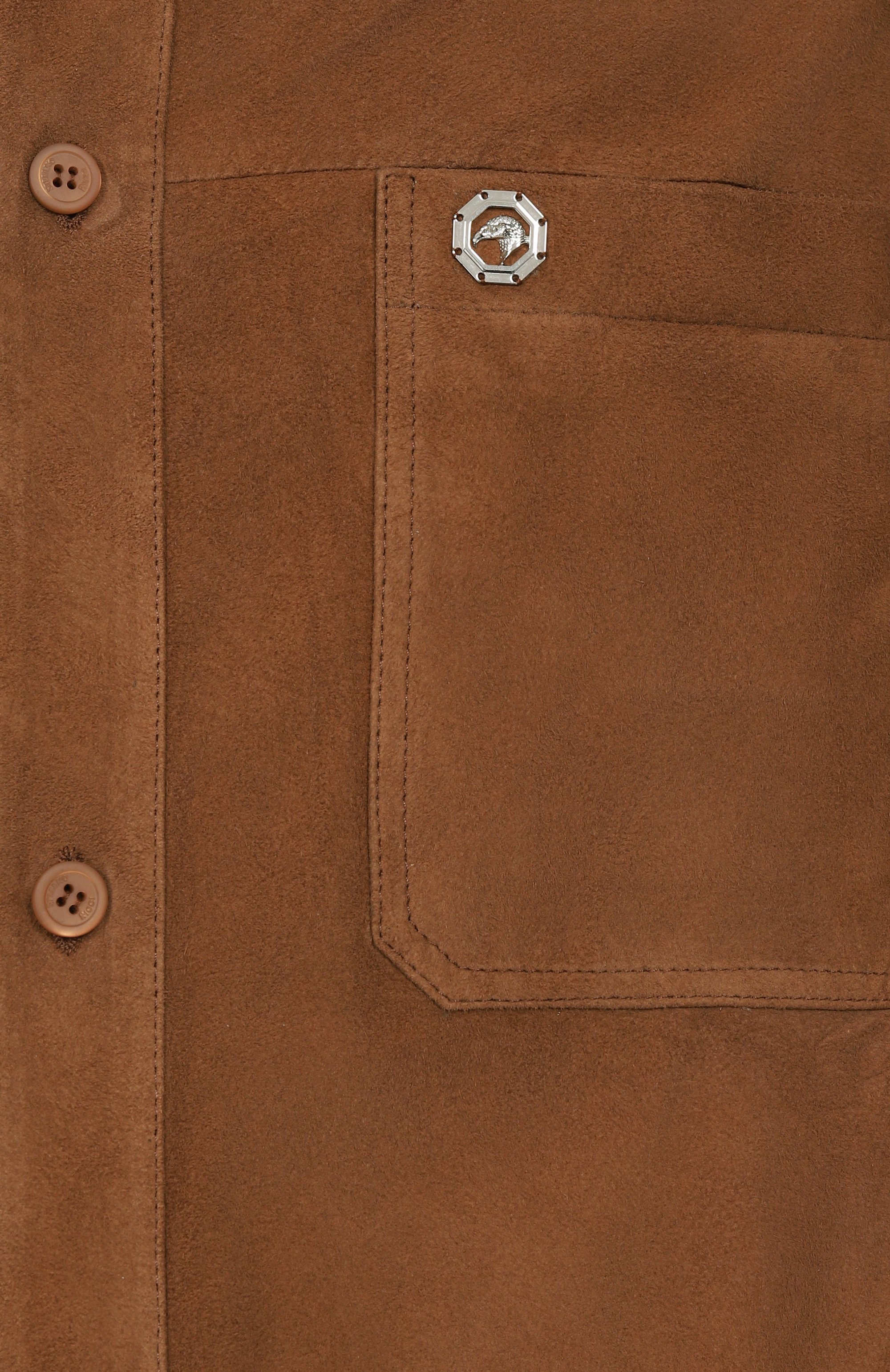 Замшевая куртка-рубашка STEFANO RICCI, арт. M7J5100283/SUESN4, фото 6