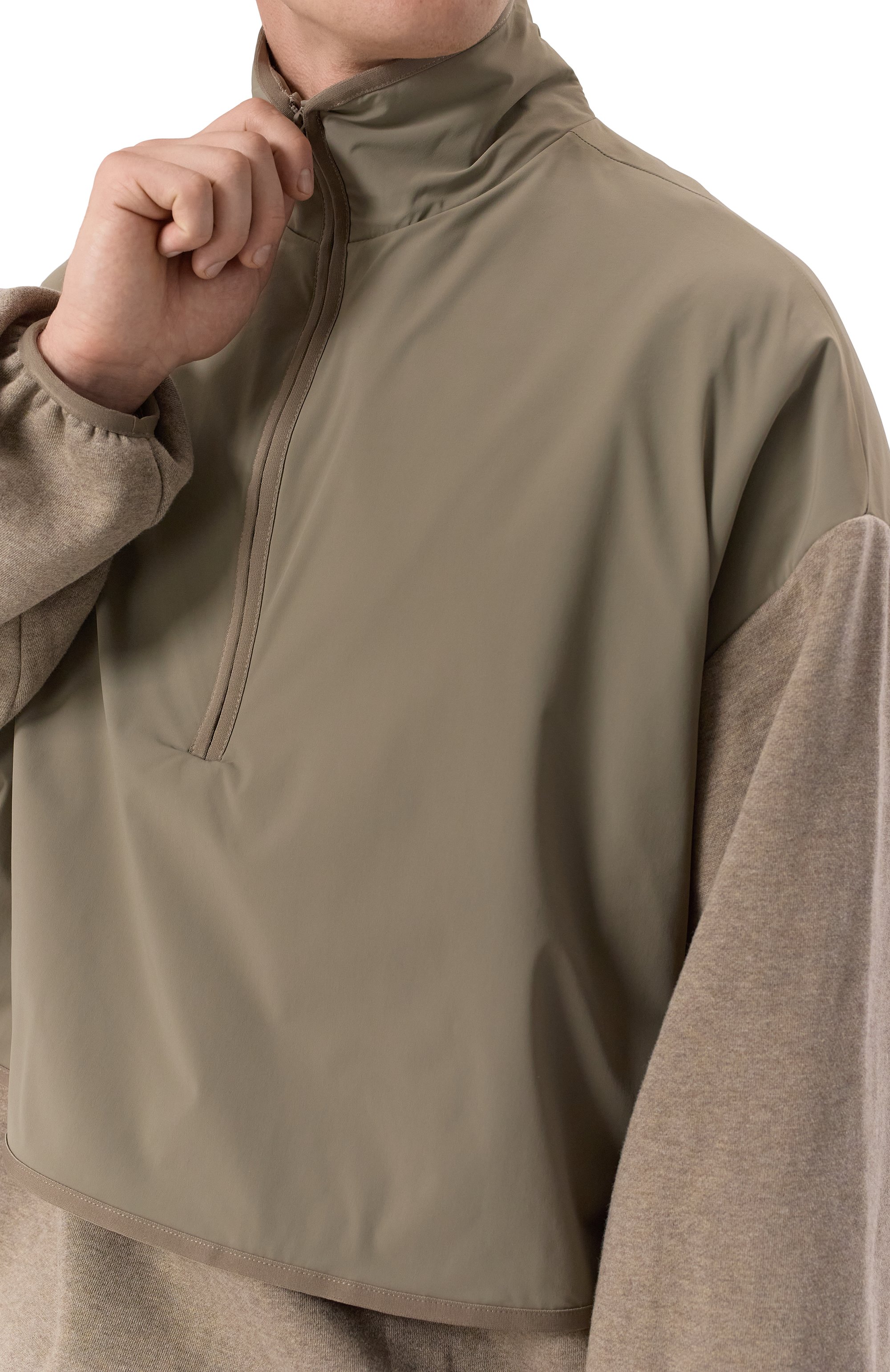 Комбинированный свитшот FEAR OF GOD, арт. 202SU244301F-M-267, фото 5