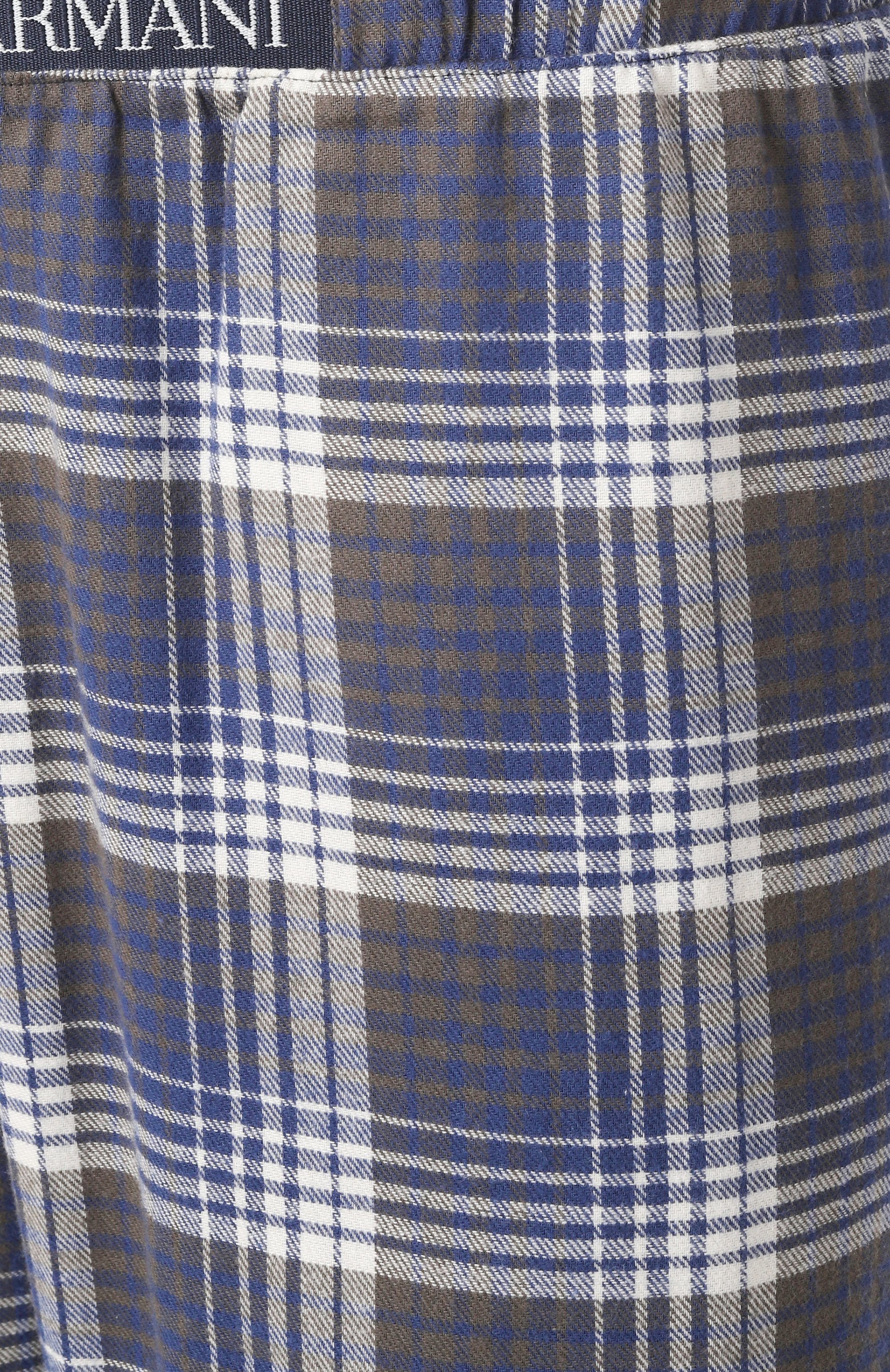 Хлопковые домашние брюки EMPORIO ARMANI, арт. 112036/4F576, фото 6