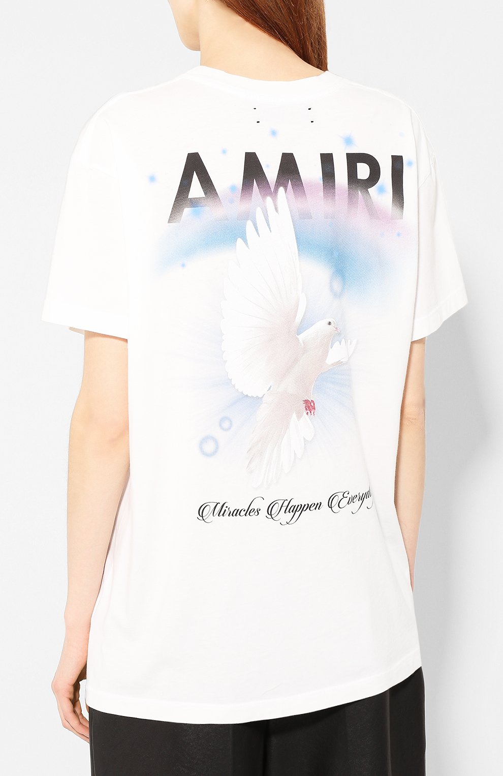 Хлопковая футболка AMIRI, арт. Y0W03344CJ, фото 4