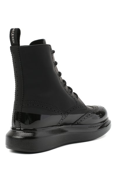 Кожаные ботинки ALEXANDER MCQUEEN, арт. 628810/WHYK2, фото 4