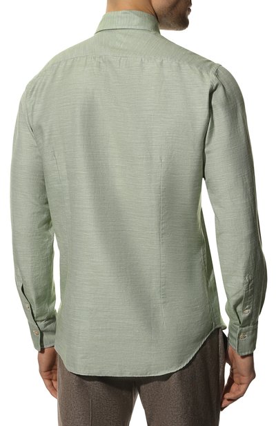 Хлопковая рубашка ALESSANDRO GHERARDI, арт. D0UBLEL/6897, фото 4