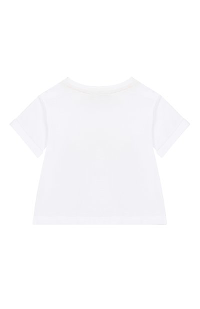 Хлопковая футболка MONNALISA, арт. 28G601