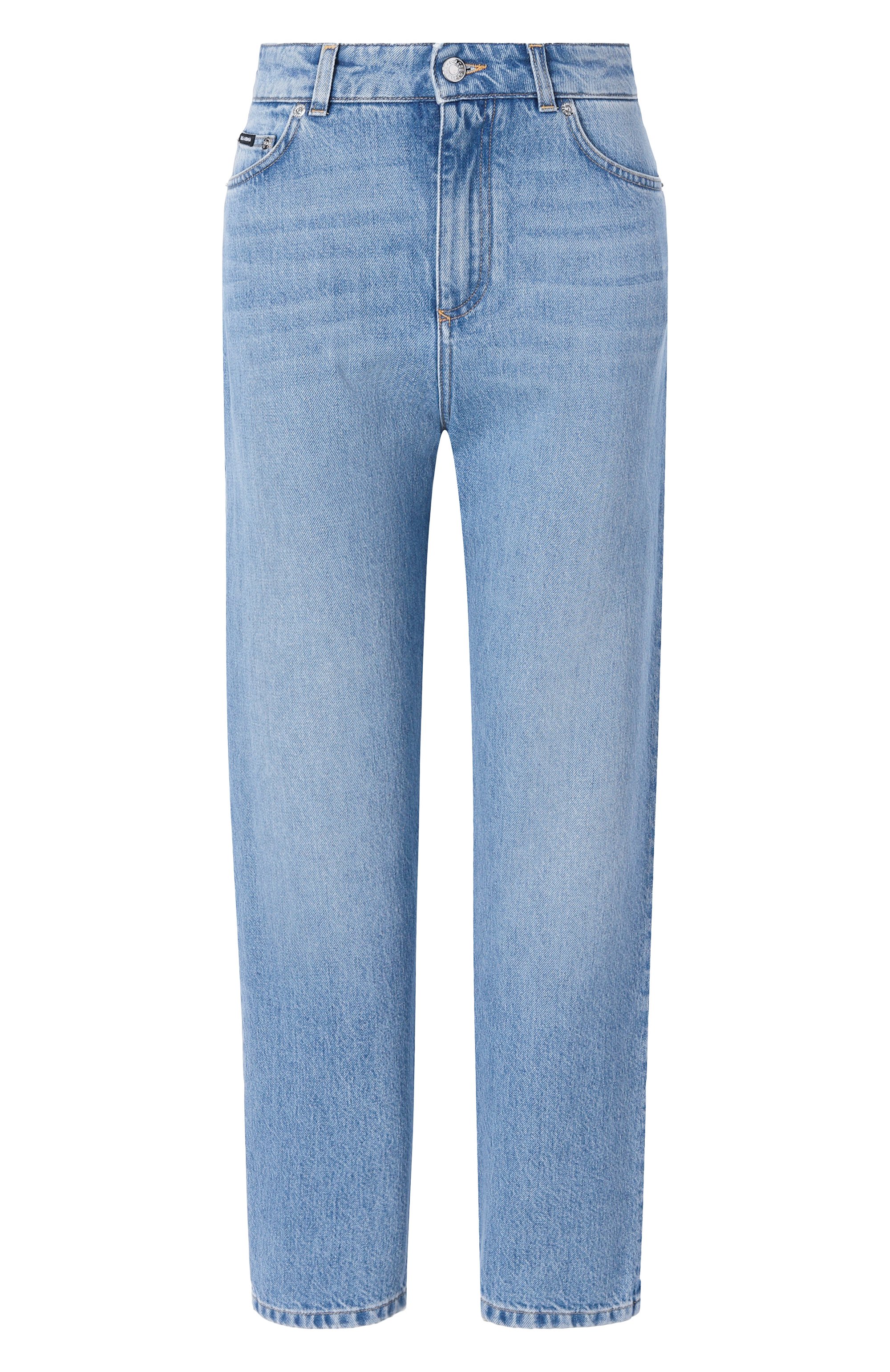 Джинсы DOLCE & GABBANA голубого цвета по цене 89950 руб., арт. FTC7CD/G8NA3, фото 1 Джинсы DOLCE & GABBANA, арт. FTC7CD/G8NA3, фото 1