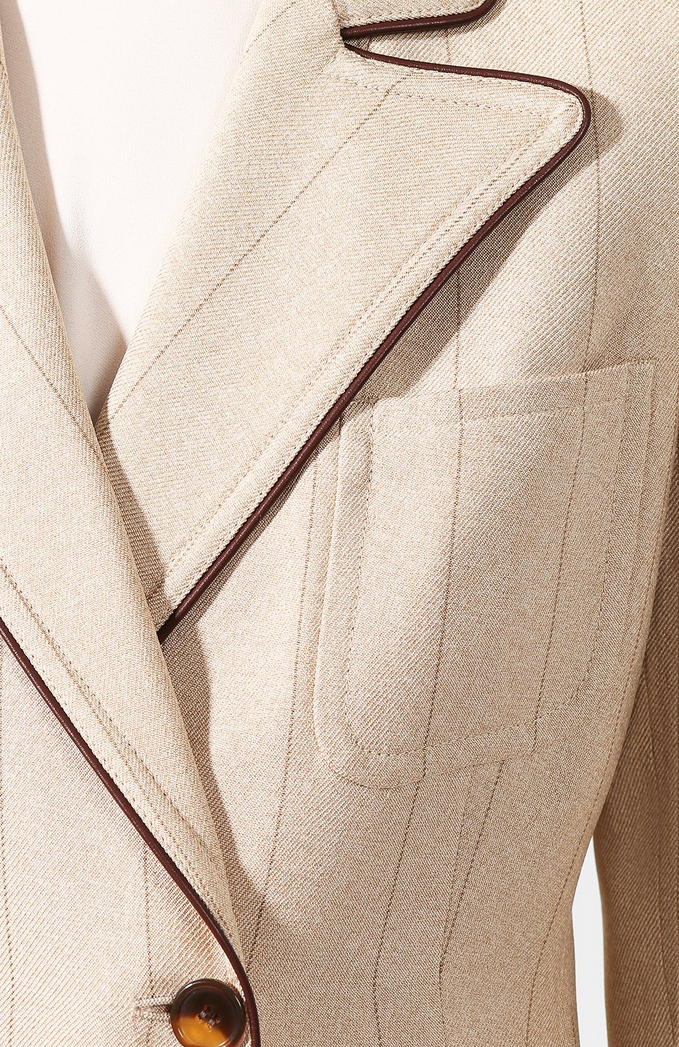 Шелковый жакет GIORGIO ARMANI, арт. 0SHGG0CU/T01HS, фото 5