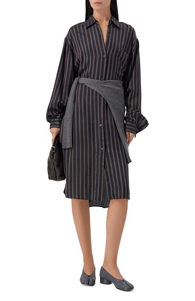 Кожаные туфли tabi MAISON MARGIELA, арт. S58WZ0128/P3753, фото 3