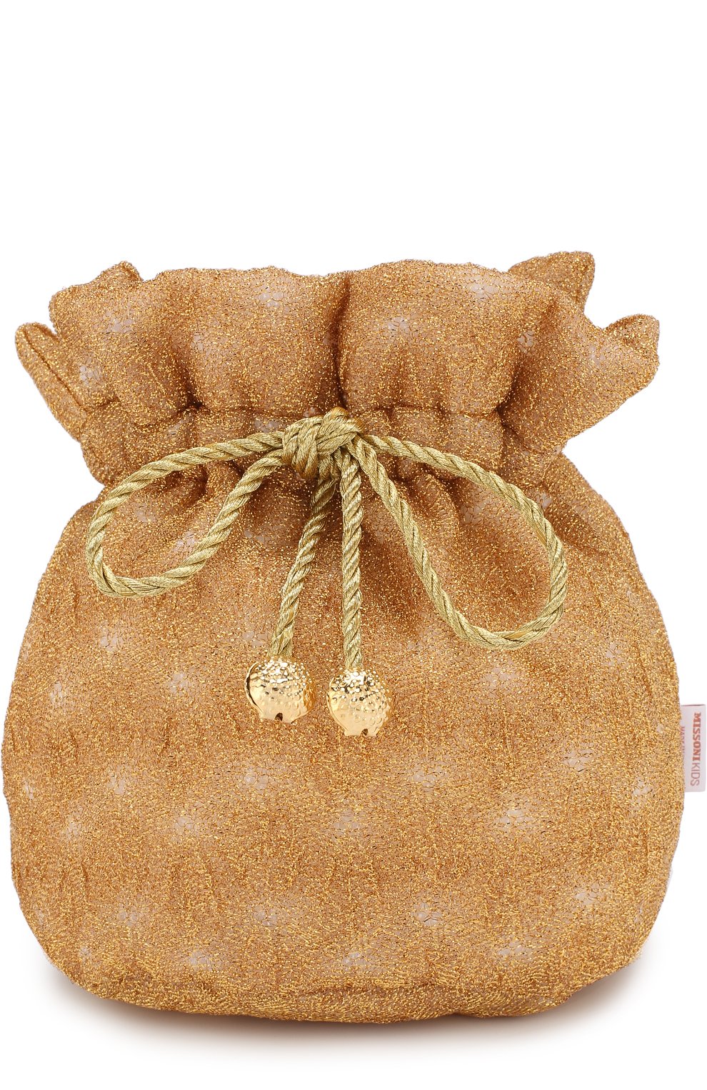 Сумка-кисет с металлизированной отделкой MISSONI, арт. E18.BA.219365, фото 1