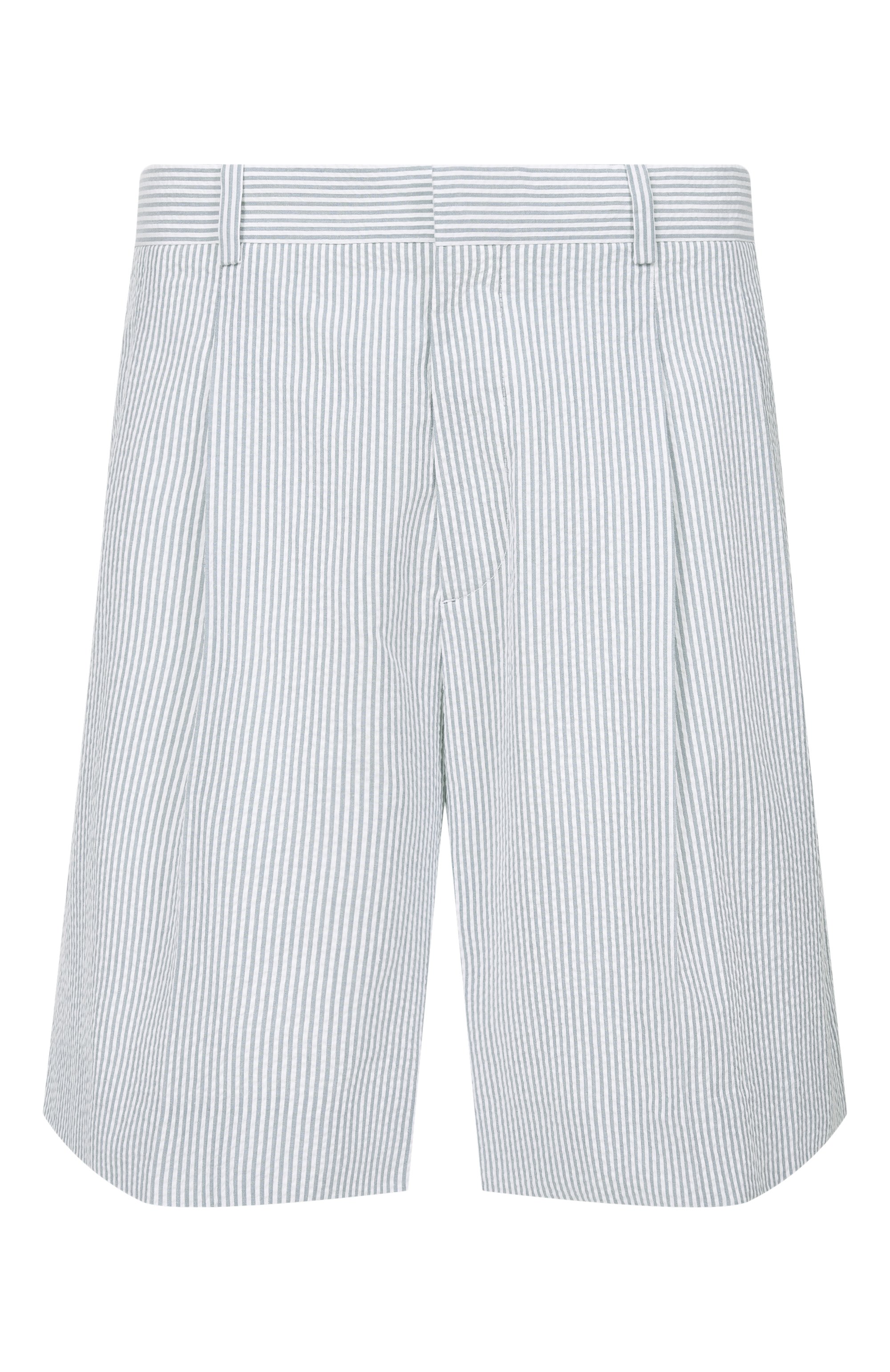 Хлопковые шорты MVST, арт. M26.2PM.T018/F134 STRIPED SEERSUCKER, фото 1