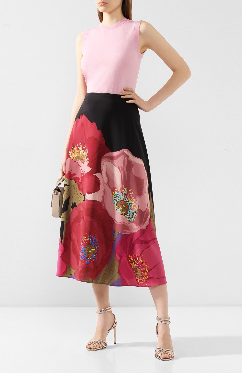 Кашемировый топ DOLCE & GABBANA светло-розового цвета по цене 67950 руб., арт. FX620T/JAWZ0, фото 2 Кашемировый топ DOLCE & GABBANA, арт. FX620T/JAWZ0, фото 2
