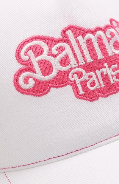 Хлопковая бейсболка balmain x barbie BALMAIN, арт. XF2XA016/CB24, фото 4