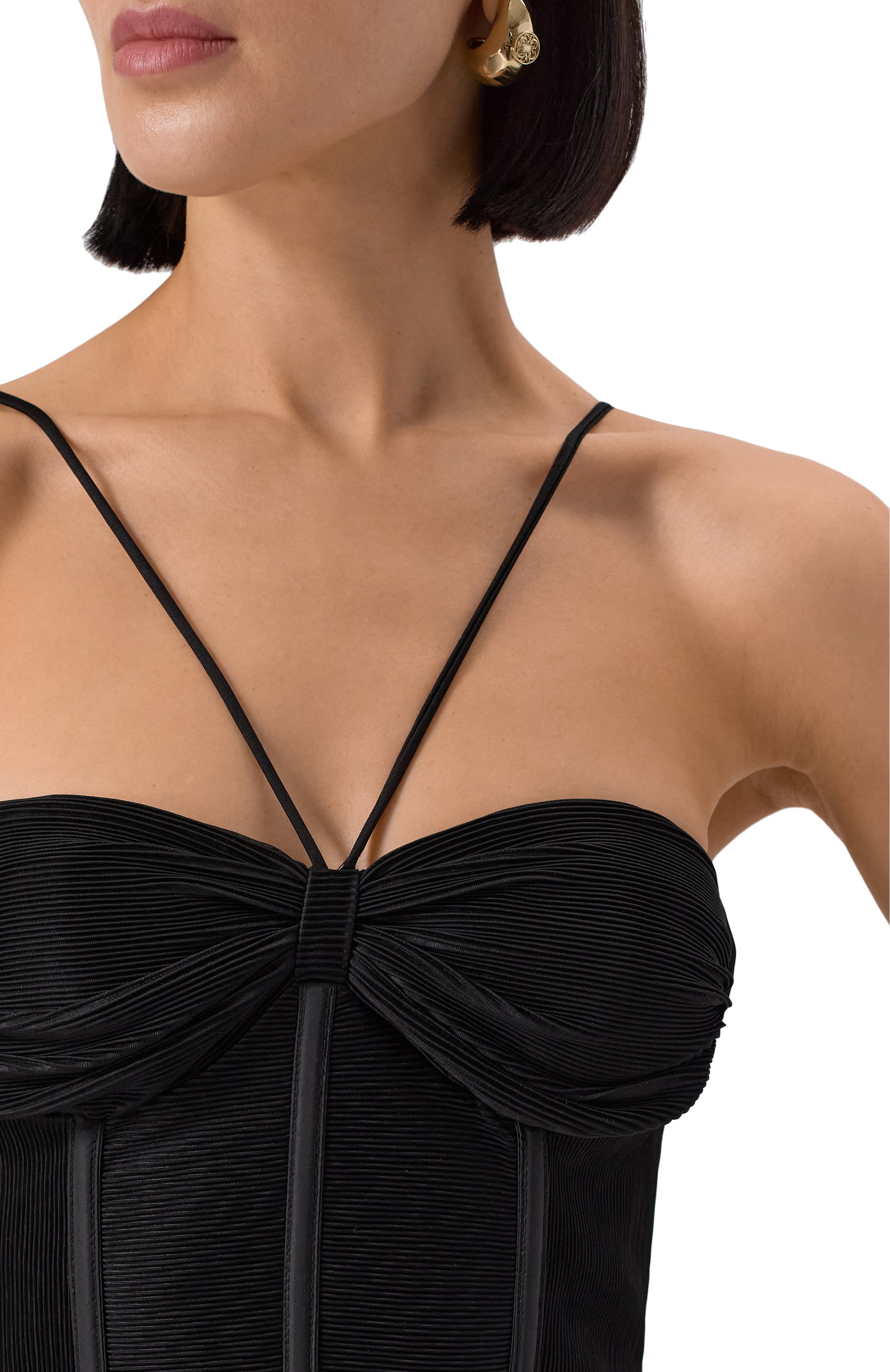 Платье PINKO черного цвета по цене 55950 руб., арт. 104994/A2DM, фото 5 Платье PINKO, арт. 104994/A2DM, фото 5