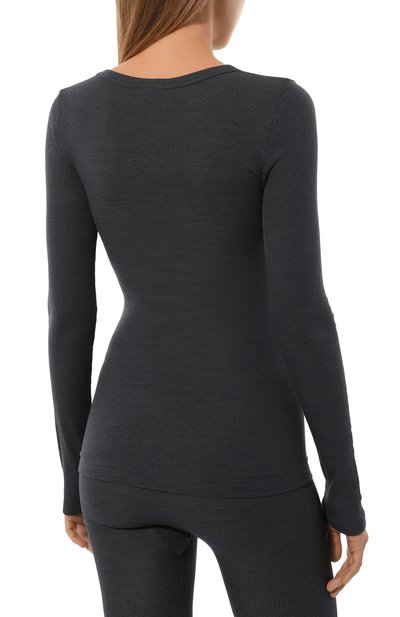 Лонгслив из шерсти и шелка ZIMMERLI, арт. 370-53020, фото 4