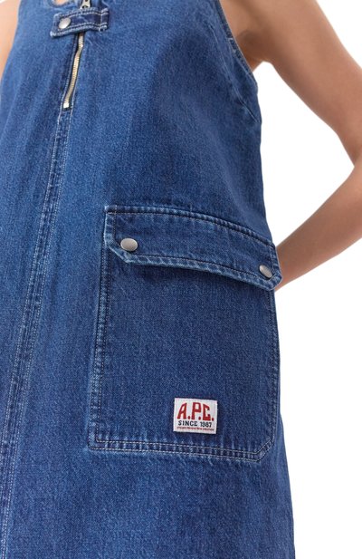 Джинсовое платье A.P.C., арт. C0HET-F35145, фото 5