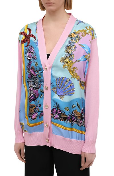 Кардиган из шелка и хлопка VERSACE, арт. A89165/A237543, фото 3