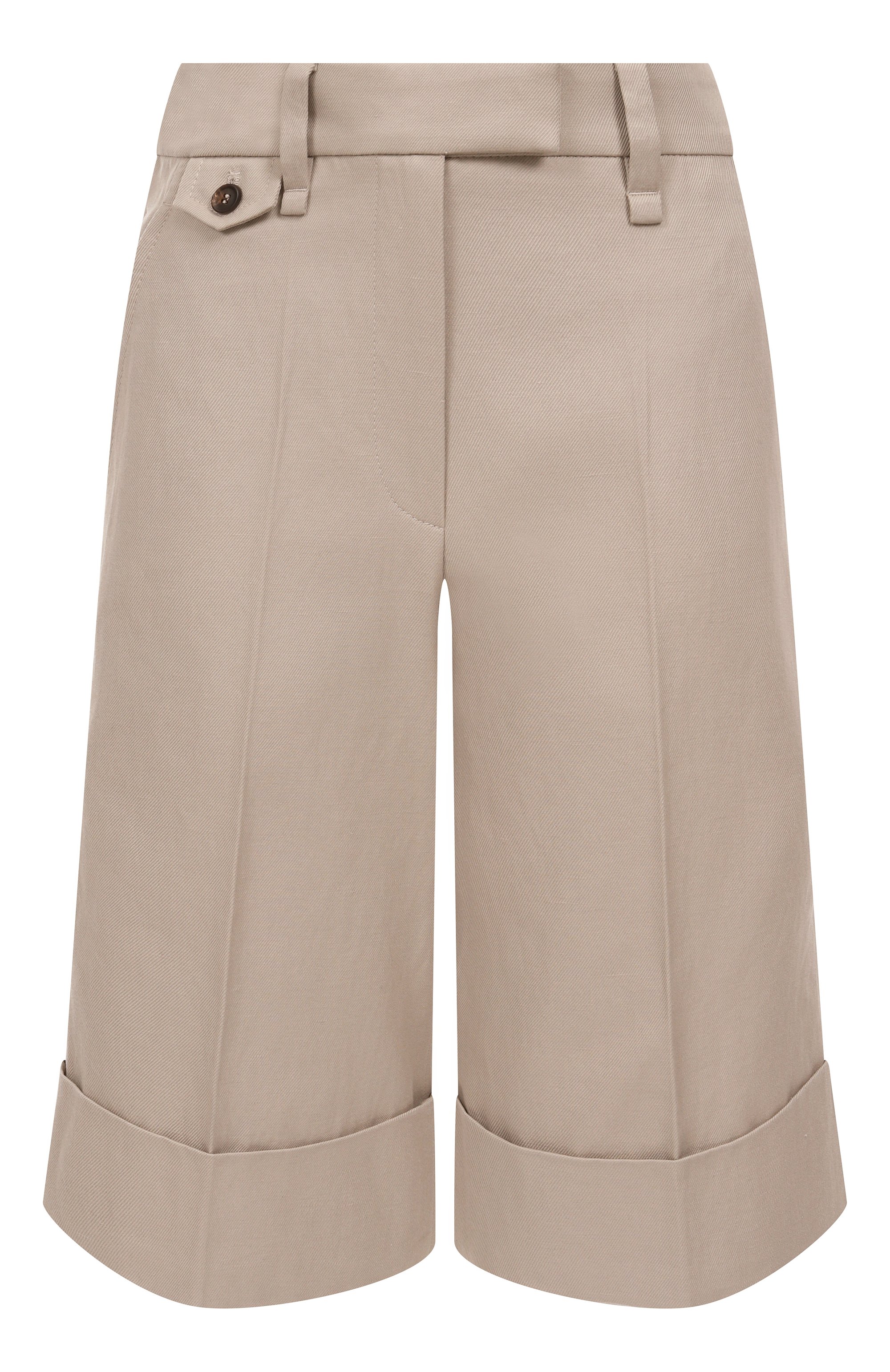 Шорты из хлопка и льна BRUNELLO CUCINELLI, а�рт. ML145P8866, фото 1