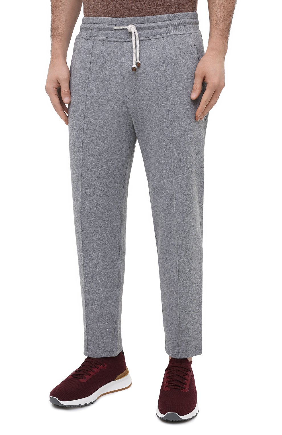 Хлопковые брюки BRUNELLO CUCINELLI, арт. M0T313212G, фото 3