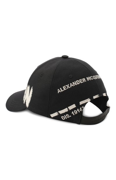 Текстильная бейсболка ALEXANDER MCQUEEN, арт. 624392/4C60Q, фото 2