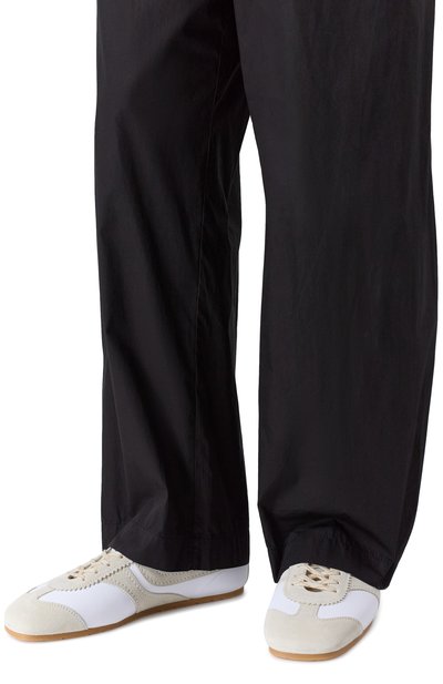 Кожаные кеды DRIES VAN NOTEN белого цвета по цене 59950 руб., арт. 021725/0117, фото 3 Кожаные кеды DRIES VAN NOTEN, арт. 021725/0117, фото 3
