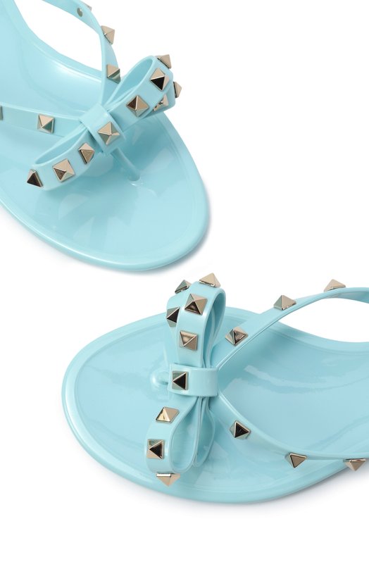 Шлепанцы Rockstud Valentino 6W2S0552/PVS Голубой  6W2S0552/PVS Фото 7