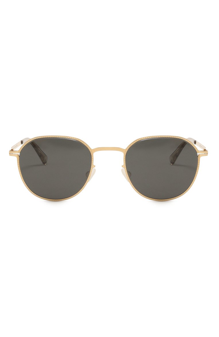 Женские солнцезащитные очки MYKITA черного цвета, арт. TALVI/013 | Фото 4 (Региональные ограничения белый список (Axapta Mercury): Не проставлено; Нос: Не проставлено; Кросс-КТ: С/з-унисекс; Тип очков: С/з; Материал: Металл; Оптика Гендер: оптика-унисекс; Очки форма: Круглые)