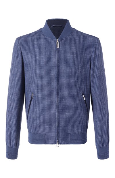 Мужской бомбер из шерсти и шелка STEFANO RICCI, арт. MZJ5100070/LP50HA