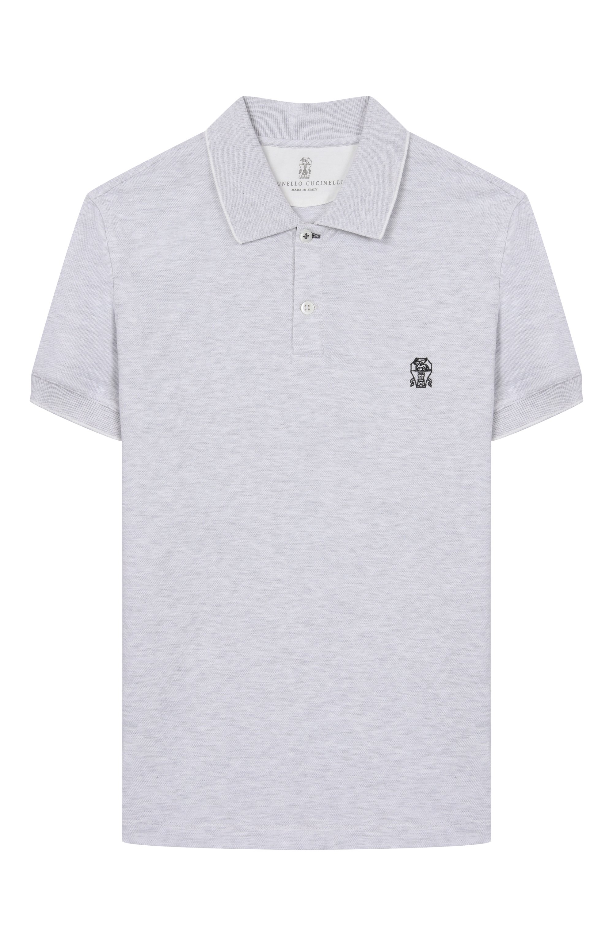 Хлопковое поло BRUNELLO CUCINELLI, арт. BE854T315A, фото 1