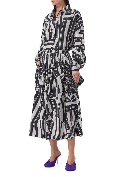 Хлопковая юбка DRIES VAN NOTEN, арт. 130889/3003, фото 2