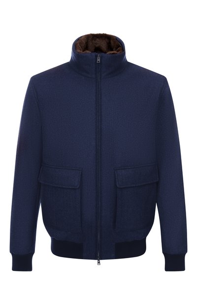 Мужской бомбер из шерсти и кашемира HERNO, арт. GI000611U/33351