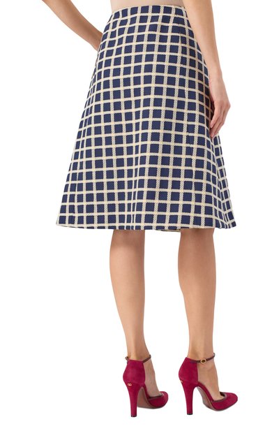 Юбка из шерсти и хлопка VALENTINO, арт. 7B3RACE49G2, фото 4