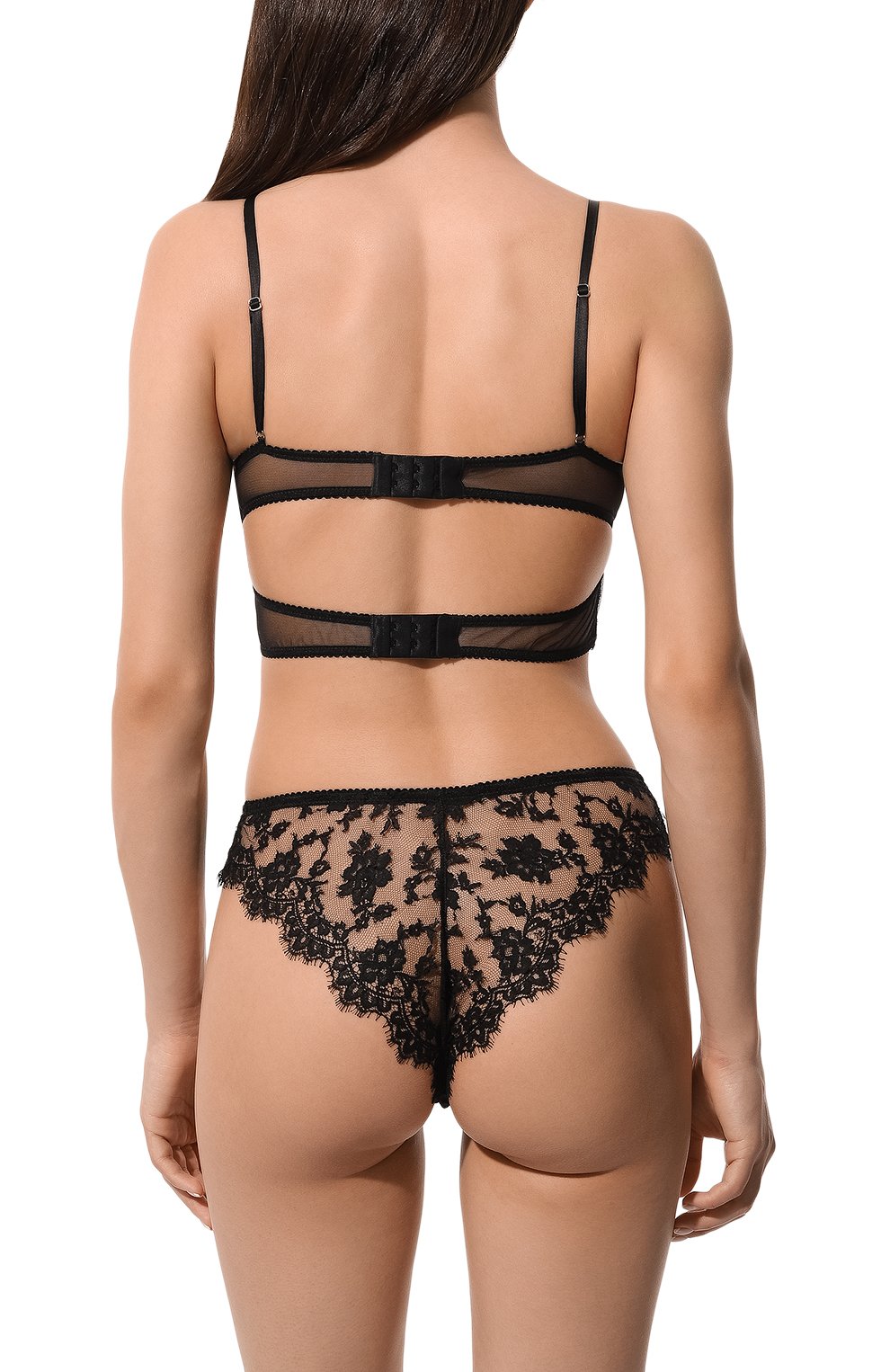 Трусы-слипы DOLCE & GABBANA черного цвета по цене 32600 руб., арт. 02F41T/0NL17, фото 3 Трусы-слипы DOLCE & GABBANA, арт. 02F41T/0NL17, фото 3