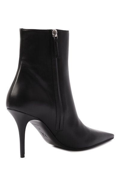 Кожаные ботильоны barbara 90 AMINA MUADDI черного цвета по цене 138000 руб., арт. BARBARA B00TIE/NAPPA, фото 5 Кожаные ботильоны barbara 90 AMINA MUADDI, арт. BARBARA B00TIE/NAPPA, фото 5