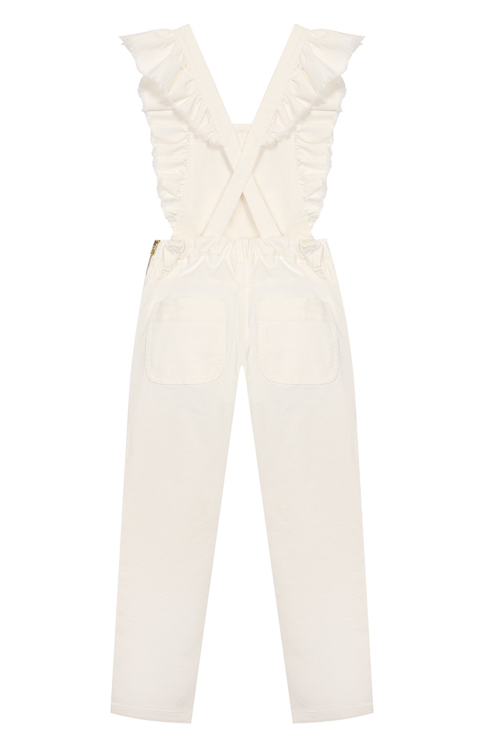 Хлопковый комбинезон PHILOSOPHY DI LORENZO SERAFINI KIDS, арт. PJTU02/CE192/VHUNI/L-XL, фото 2