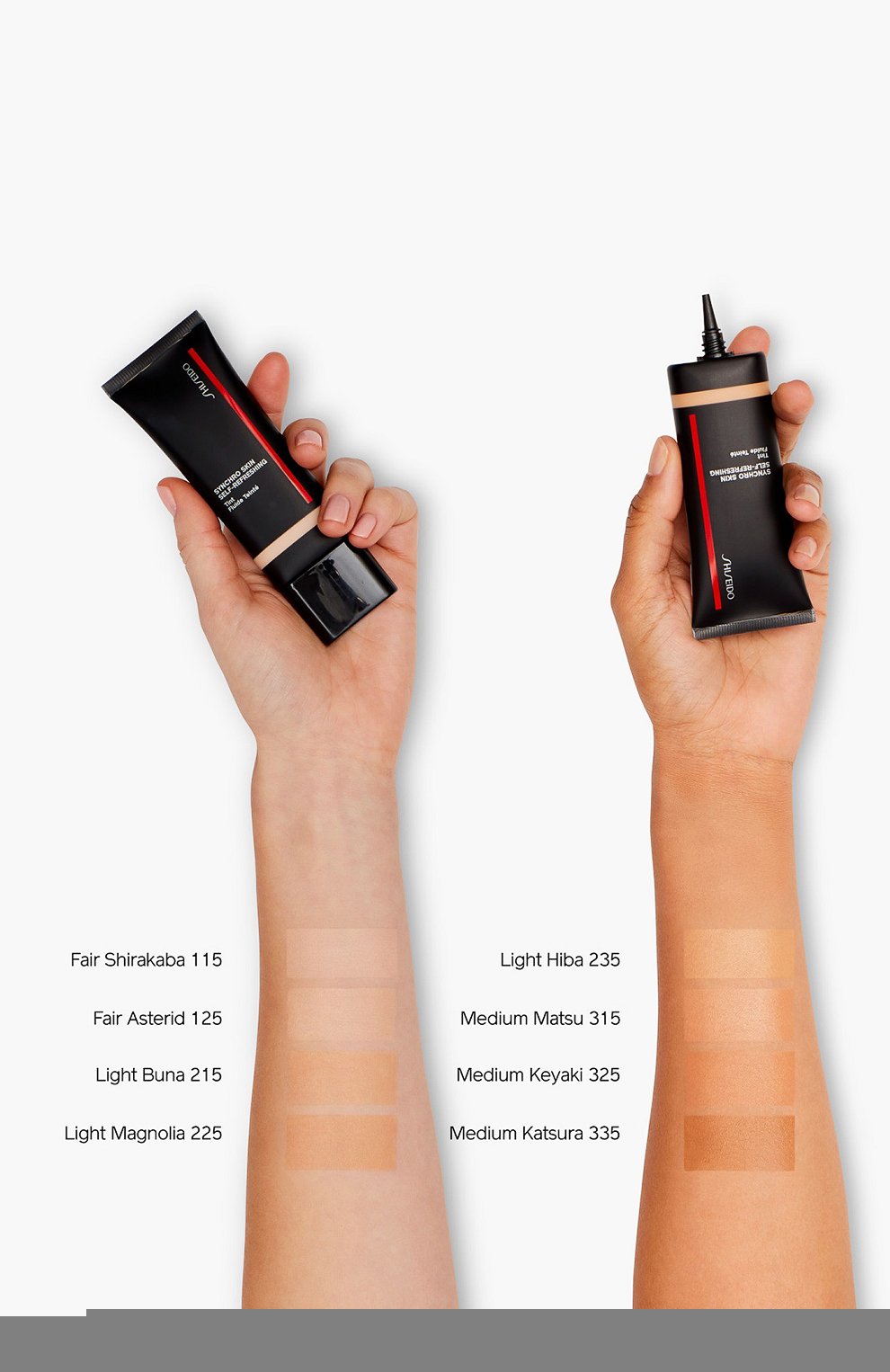 Тональная вуаль synchro skin self-refreshing, 125 fair asterid (30ml) SHISEIDO, арт. 17127SH, фото 3