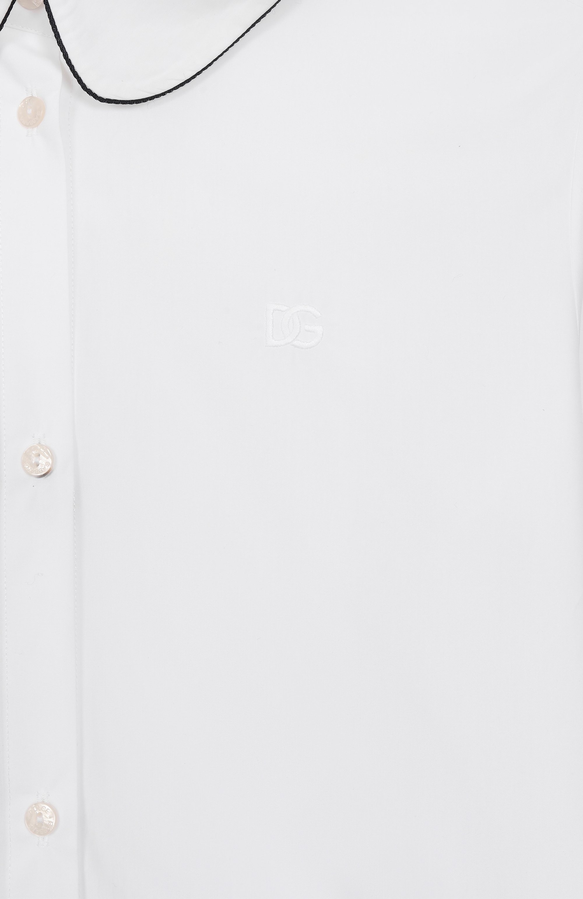 Хлопковая блузка DOLCE & GABBANA, арт. L55S22/FU5WJ/8-12+, фото 3