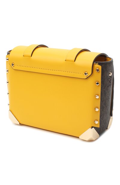 Сумка manhattan MICHAEL MICHAEL KORS желтого цвета по цене 42150 руб., арт. 30T9GNCM1B, фото 3 Сумка manhattan MICHAEL MICHAEL KORS, арт. 30T9GNCM1B, фото 3