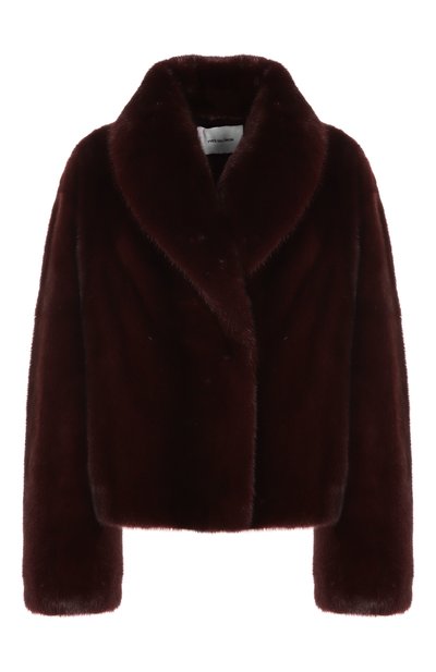 Женская шуба из норки YVES SALOMON, арт. 25WYV30762VMLX/A6074