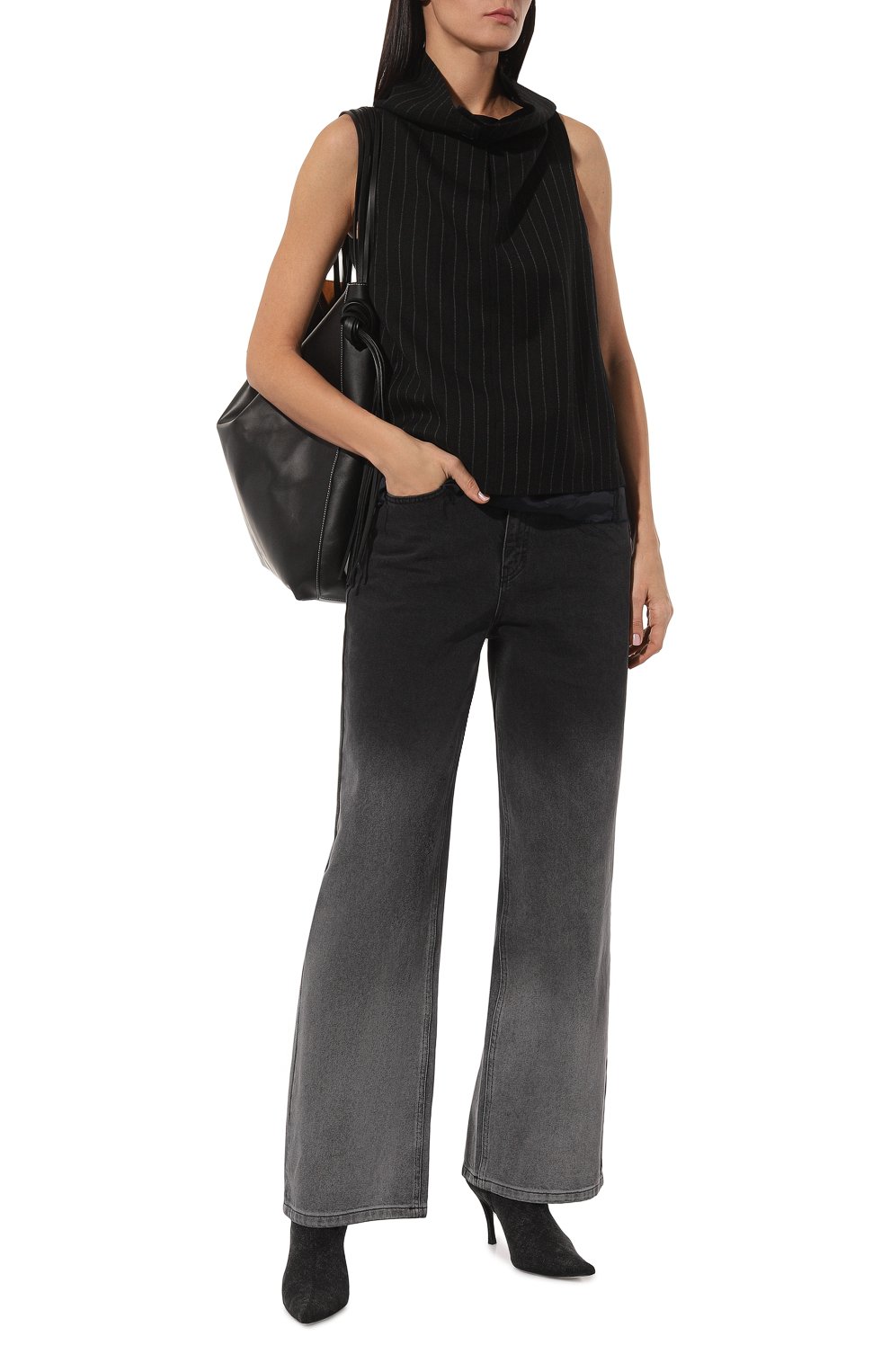 Джинсы RED SEPTEMBER серого цвета по цене 17000 руб., арт. 924.02.71.06.6, фото 2 Джинсы RED SEPTEMBER, арт. 924.02.71.06.6, фото 2