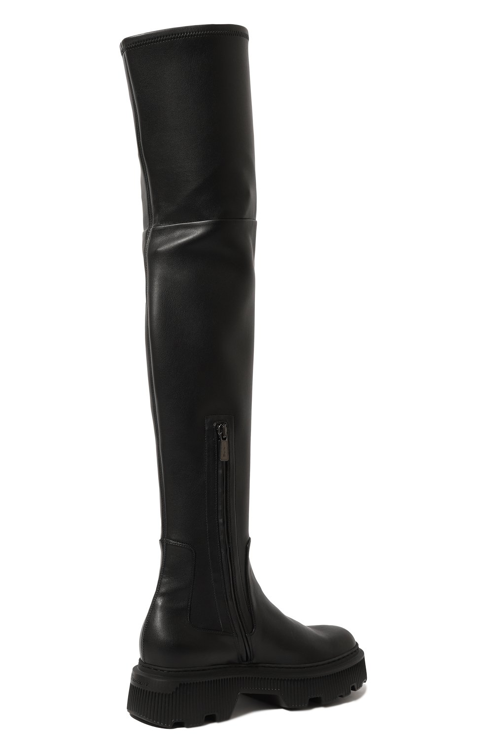 Кожаные ботфорты SANTONI, арт. WBCI61054NERRAPMN01, фото 5