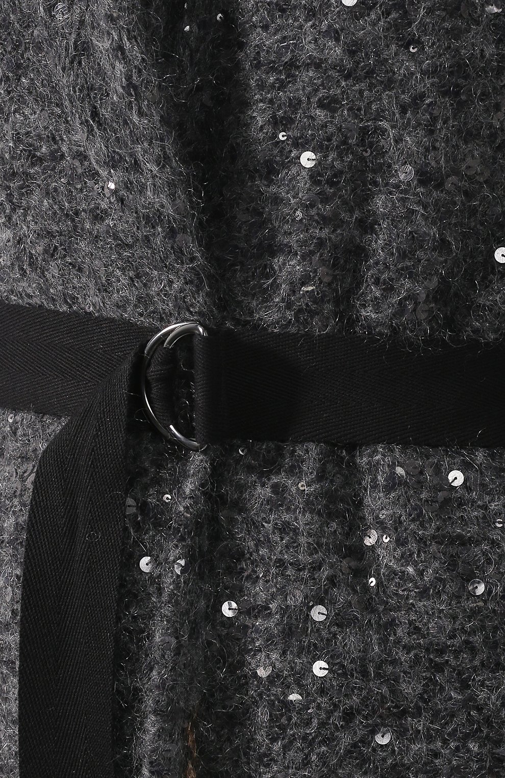 Вязаный кардиган с поясом и пайетками BRUNELLO CUCINELLI, арт. M3L343026, фото 5