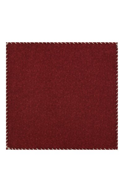 Шерстяной платок BRUNELLO CUCINELLI бордового цвета по цене 22400 руб., арт. MG8540091, фото 3 Шерстяной платок BRUNELLO CUCINELLI, арт. MG8540091, фото 3