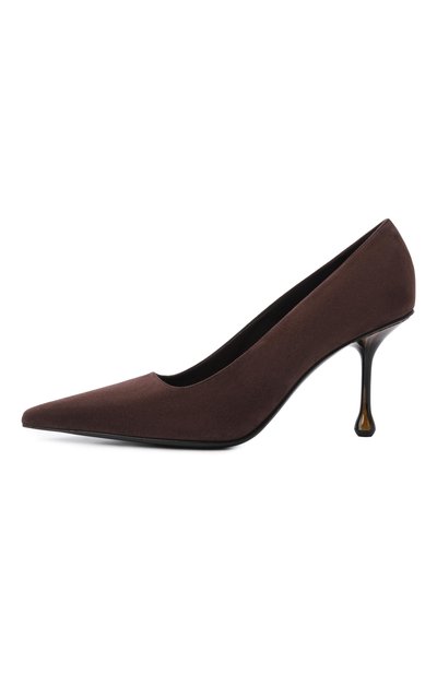 Замшевые туфли ixia 80 JIMMY CHOO, арт. IXIA80JRS, фото 4