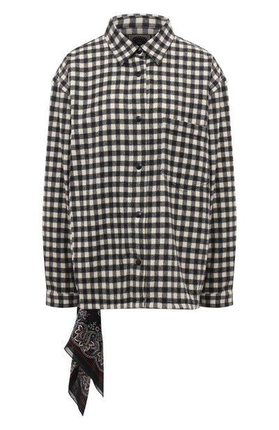 Женская рубашка из шерсти и кашемира DESTIN, арт. NIK0LE PEN